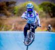 Diego, quien suma 4 títulos élite nacionales, no para de sorprender con su gran nivel en el bicicrós internacional. En el Panamericano de Bogotá, la primera semana de mayo, espera también brillar. FOTO: Cortesía Juan Felipe Duque @Films_bymuni
