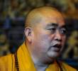 Shi Yongxin, director del templo Shaolin de China. FOTO: AGENCIA AFP.