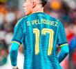 Samuel Velásquez anotó gol de Colombia ante Perú. FOTO CORTESÍA