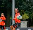 Las jugadoras colombianas buscarán su primer título en Copa América luego de tres subcampeonatos. En la acción, Mayra Ramírez, jugadora del Chelsea. Foto CONMEBOL