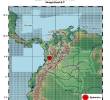 Atención: Largo y fuerte temblor de magnitud 7.4 sacudió esta mañana a Colombia, ¿lo sintió?