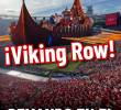 ¡De locos! Miles de hinchas noruegos reman en las gradas del Mundial y se vuelven virales