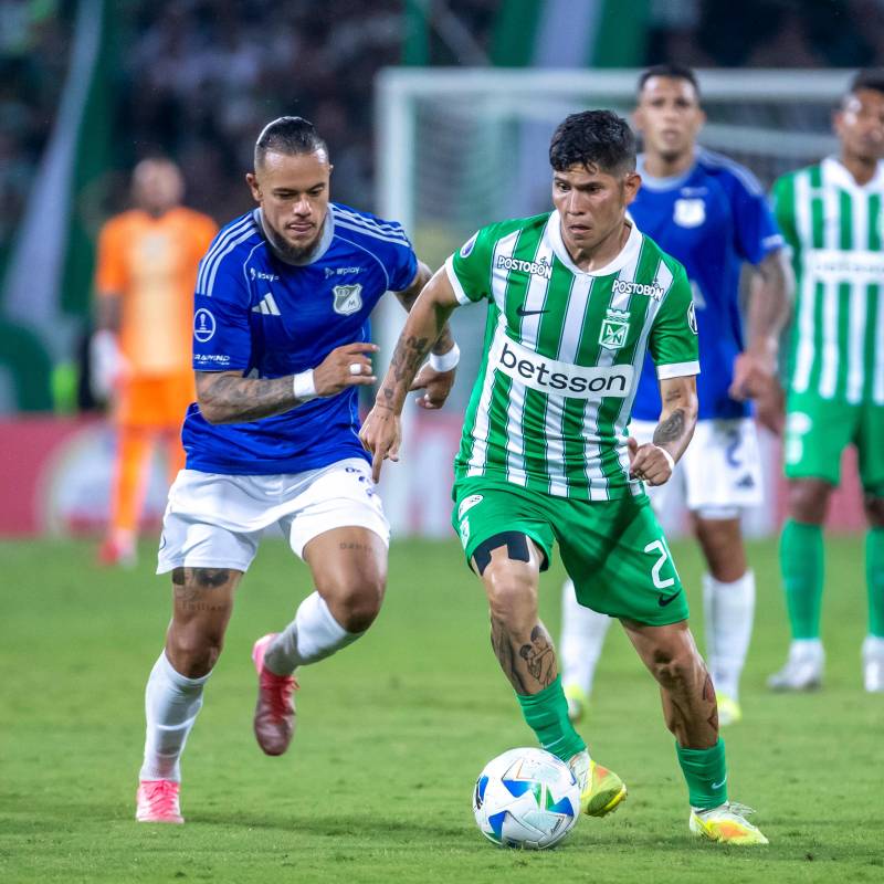 Nacional volvió a caer con Millonarios, esta vez en el estadio El Campín. FOTO: Juan Antonio Sánchez