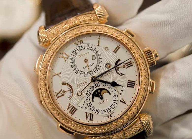 Este es un Patek Philippe Grandmaster Chime Ref. 5175R, creado para conmemorar el 175.º aniversario de Patek Philippe en 2014. FOTO REDES SOCIALES.