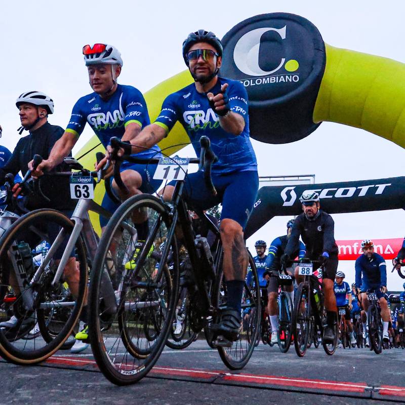 La jornada fue una celebración del deporte, la salud y la comunidad. El Oriente antioqueño, con sus montañas onduladas y sus vistas panorámicas, sirvió como un telón de fondo espectacular. Foto: Manuel Saldarriaga Quintero.