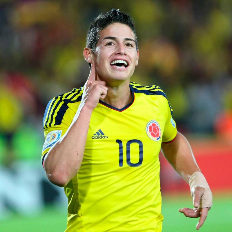 James Rodríguez fue una de las figuras del Mundial Sub-20 en 2011. FOTO: Archivo EL COLOMBIANO