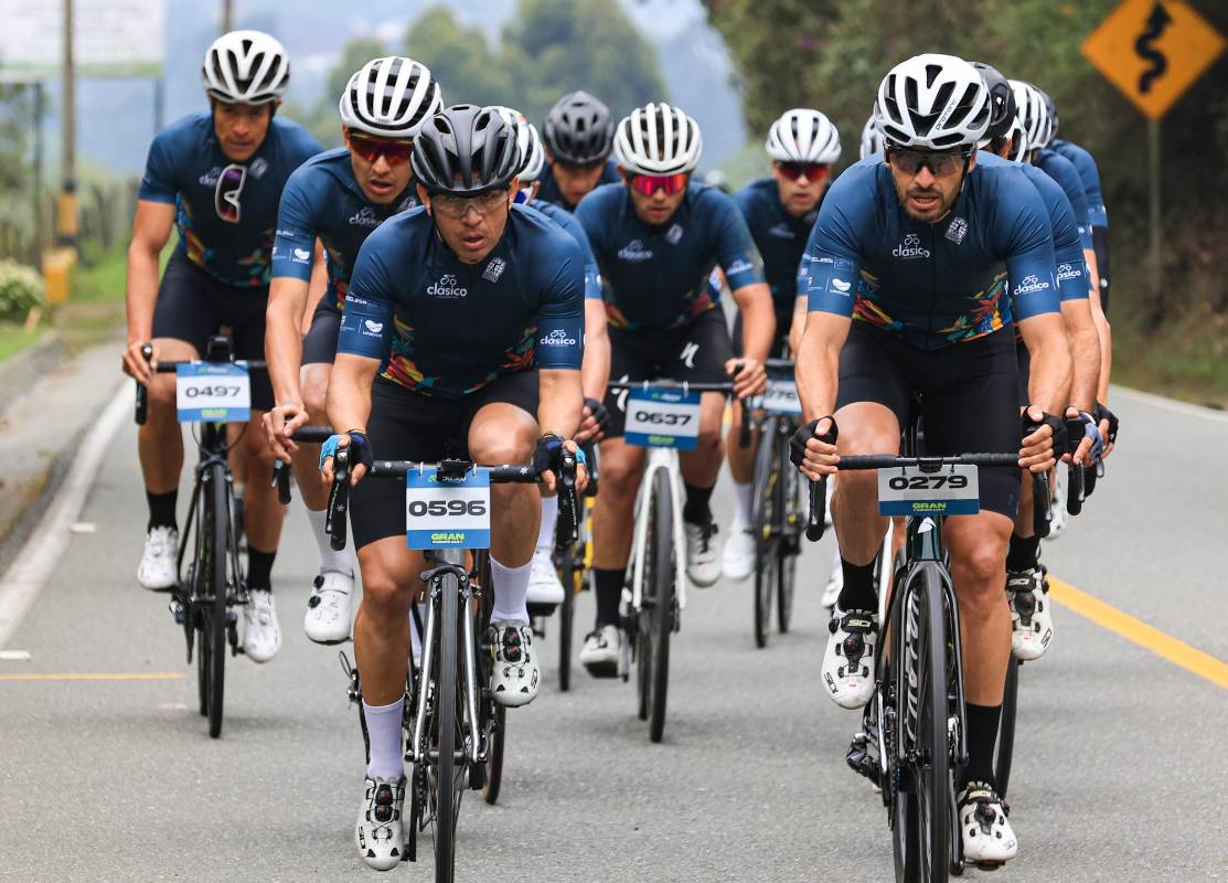 En esta edición los ciclistas rodaron por los municipios de: El Retiro, La Ceja, La Unión y Rionegro. Foto: MANUEL SALDARRIAGA QUINTERO.