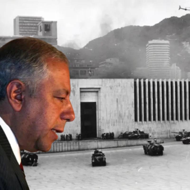 José Roberto Herrera habla sobre la toma y retoma del Palacio de Justicia hace 40 años. Fotos: Colprensa