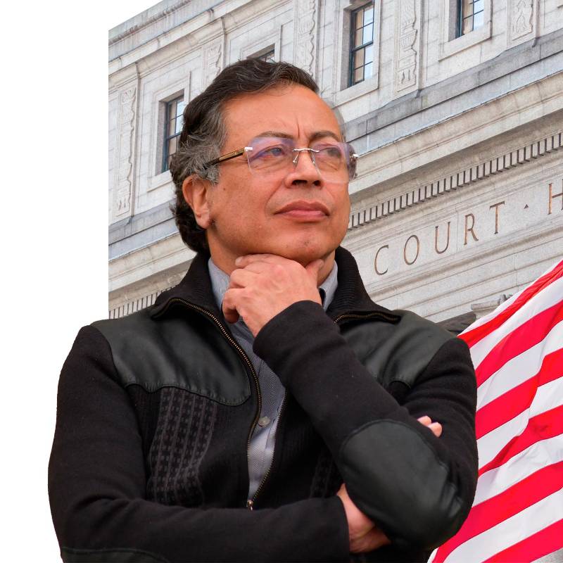 Las pesquisas en contra de Gustavo Petro, al parecer, se adelantan en cortes federales de Manhattan y Brooklyn, en Estados Unidos. FOTOS GETTY