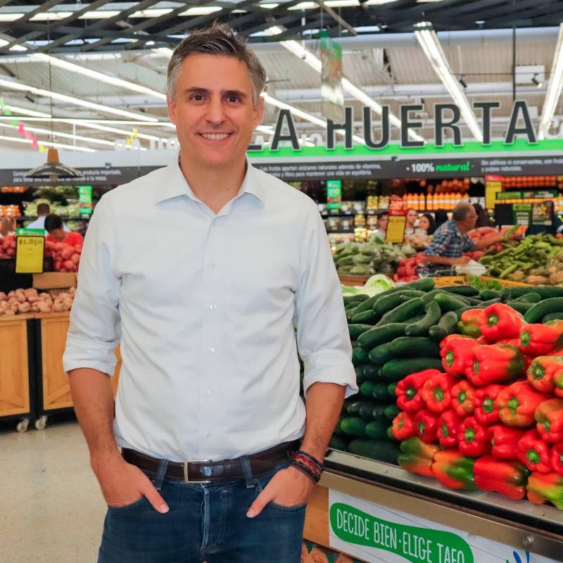 Carlos Calleja, presidente ejecutivo, del Grupo Éxito, destacó que en Argentina el desempeño del negocio inmobiliario creció 43,9% en el 2025. FOTO cortesía Éxito 