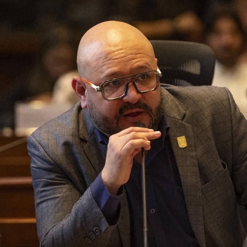 El concejal Andrés Felipe “Gury” Rodríguez estaba en el establecimiento donde ocurrió el asalto que dejó un muerto. FOTO: Cortesía Concejo