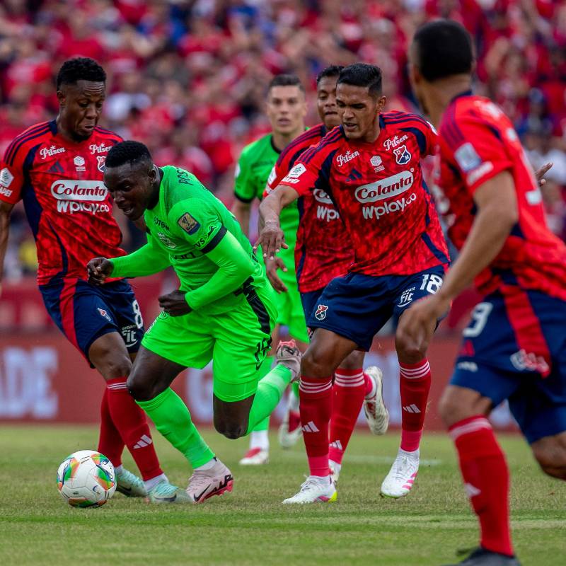 Nacional tiene la posibilidad de disputar dos finales en diciembre, al igual que el Medellín. FOTO Juan Antonio Sánchez