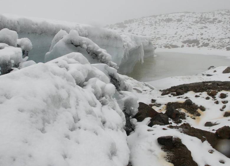 El Ideam explicó en qué consiste el fenómeno de La Niña y cómo influye en los nevados. FOTO: Colprensa.