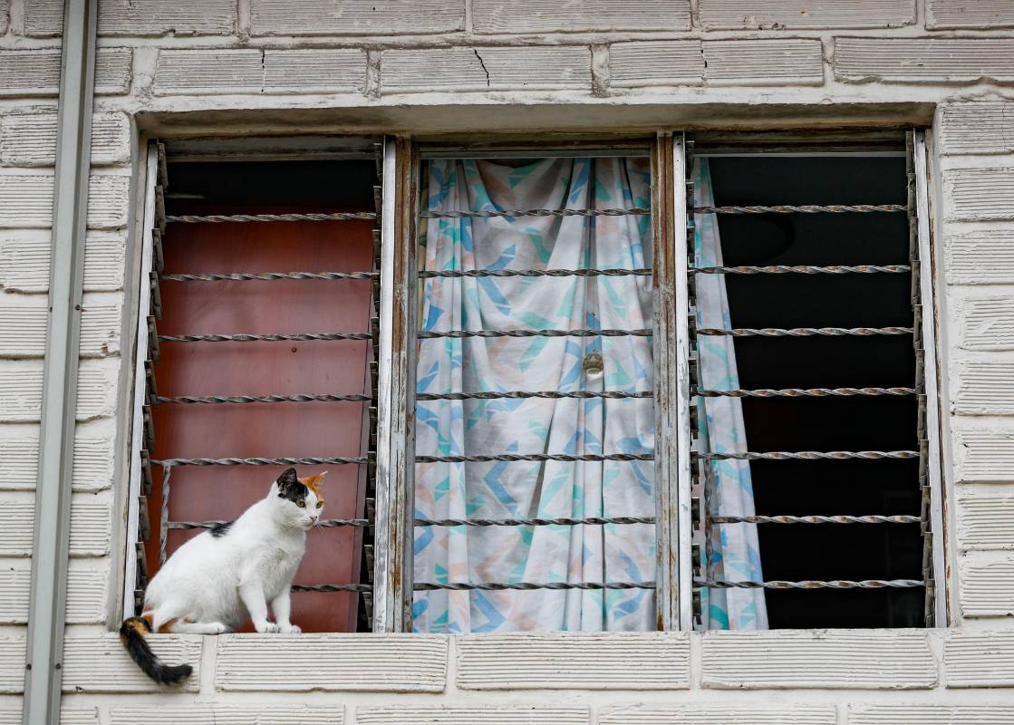 Al inicio se habló de 30 viviendas afectadas. En el entorno más cercano observamos por lo menos diez con los ventanales sin vidrios. Foto: Manuel Saldarriaga Quintero.