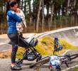 Mariana Pajón y su Théo, su gran motivación ahora para seguir dejando huella en el bicicrós mundial. FOTO Felipe Cano @pipecano_photo