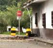 La explosión de una motobomba en Caloto ocurrió a pocos metros de la casa del director de la URT, y fue seguida de hostigamientos armados contra la Policía. FOTO Tomada de X @GiovaniYule