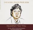 La sudafricana Navi Pillay, exalta comisionada de la ONU para los Derechos Humanos y exjueza de la Corte Penal Internacional, recibió el Premio Nobel de la Paz por su labor en defensa de los derechos humanos y el derecho internacional. FOTO: Premio Nobel.