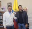 Gustavo Petro y Julián López. FOTO: @Julianlopezte