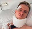 Tadej Pogacar envió un mensaje de tranquilidad desde el hospital luego de sufrir una conmoción cerebral y fracturas en la clavícula y la vértebra C7. FOTO: