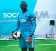 George Desmond Kamurasi es el capitán, ídolo y referente del SE Dons, de la novena división de Inglaterra. Su equipo participa esta temporada, por primera vez, en la FA Cup y logró superar la primera ronda. <span class=mln_uppercase_mln>FOTO</span> <b><span class=mln_uppercase_mln>cortesía</span></b>