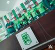 Imágenes de la presentación de los 5 refuerzos de Nacional para este semestre. FOTO ATLÉTICO NACIONAL