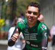 Emilio Echavarría, que comenzó en el ciclismo a los 9 años de edad, dice que tras recuperarse del accidente se viene sintiendo mejor y recuperando el nivel. Tras Rionegro estará en Anapoima. Foto: Manuel Saldarriaga Quintero.