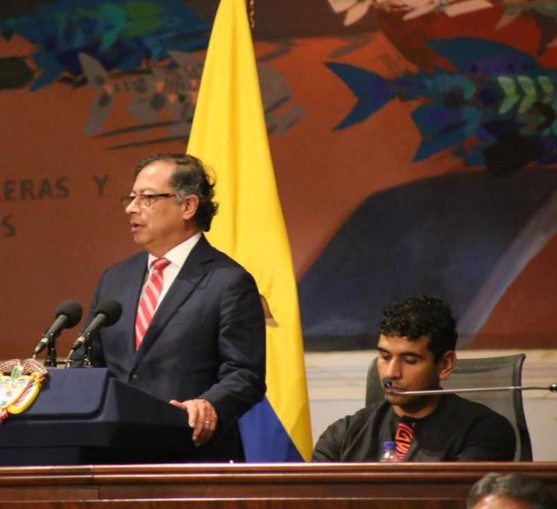 Gustavo Petro, presidente. Foto: Congreso