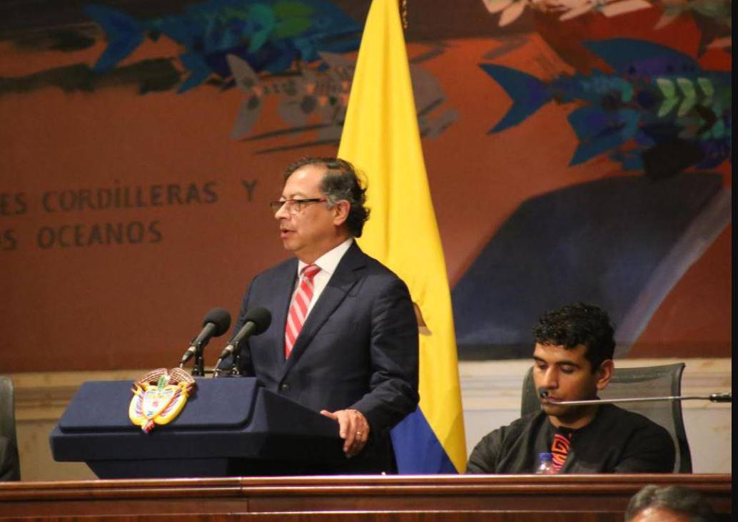 Gustavo Petro, presidente. Foto: Congreso