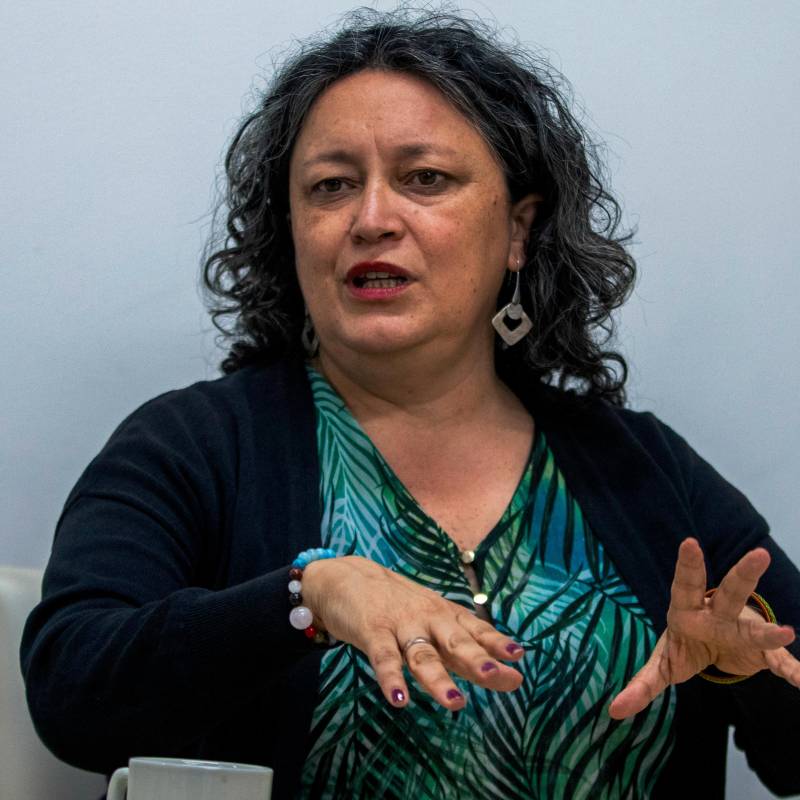 Angélica Lozano es senadora de Alianza Verde. FOTO julio herrera