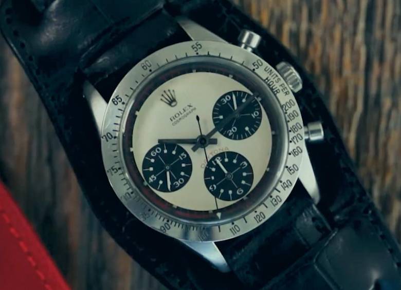  Rolex Daytona de Paul Newman. Foto pantallazo y redes sociales.