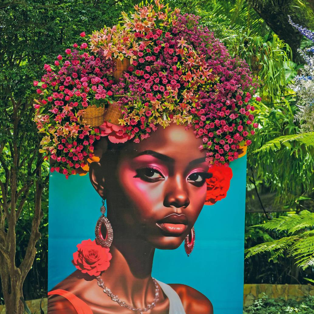 Las flores son protagonistas en la tradicional Feria de Flores. En la foto, Exposición de Orquídeas, Flores y Artesanías en el Jardín Botánico. FOTO: Camilo Suárez.