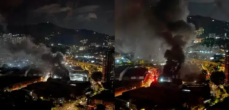 Incendio de dos vehículos en El Poblado se suma a emergencias en Sabaneta y Rionegro
