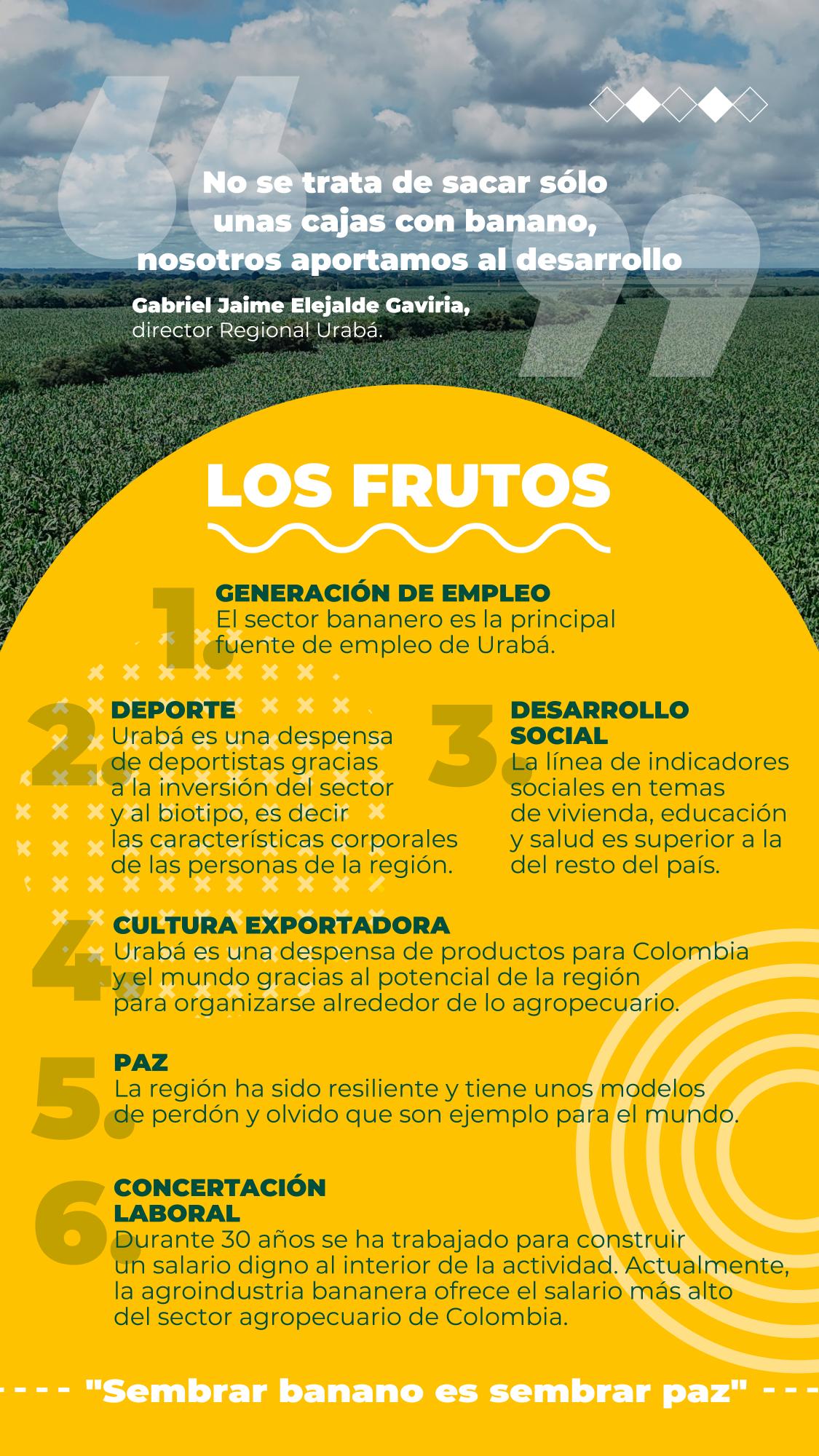 Urabá: una región llena de frutos