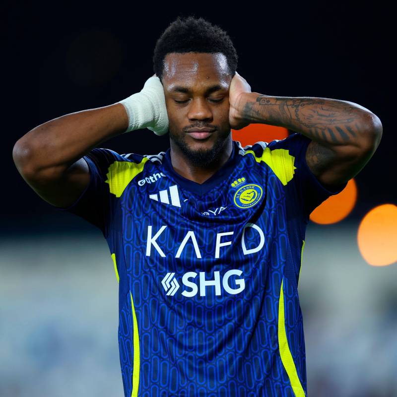 Como en la imagen, Jhon Jáder Durán parece hacer oídos sordos a quienes intentan que su situación deportiva mejore, porque es claro que económicamente aseguró su futuro y el de su descendencia. FOTO GETTY