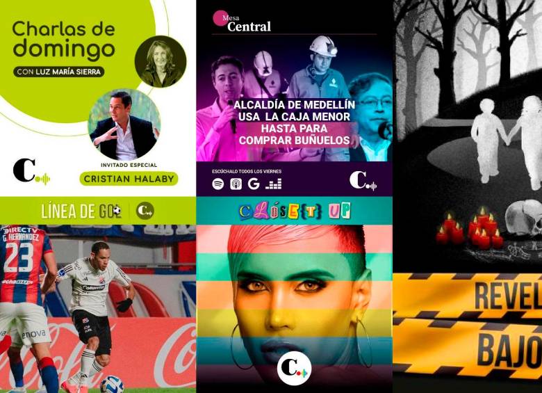 No deje de escuchar las mejores producciones sonoras de EL COLOMBIANO de esta semana, todo contado por las voces de los periodistas de la redacción