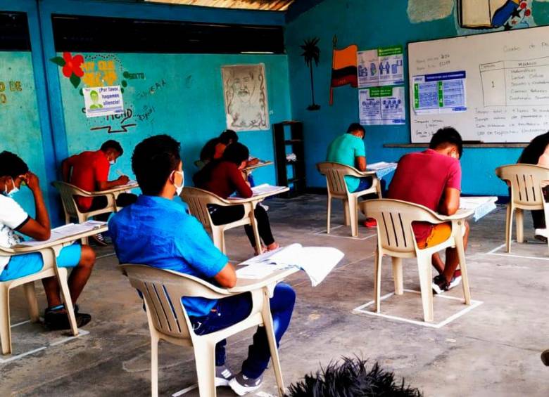 Los jóvenes de las comunidades éticas se ubican en los 32 departamentos del país. FOTO: ICFES.