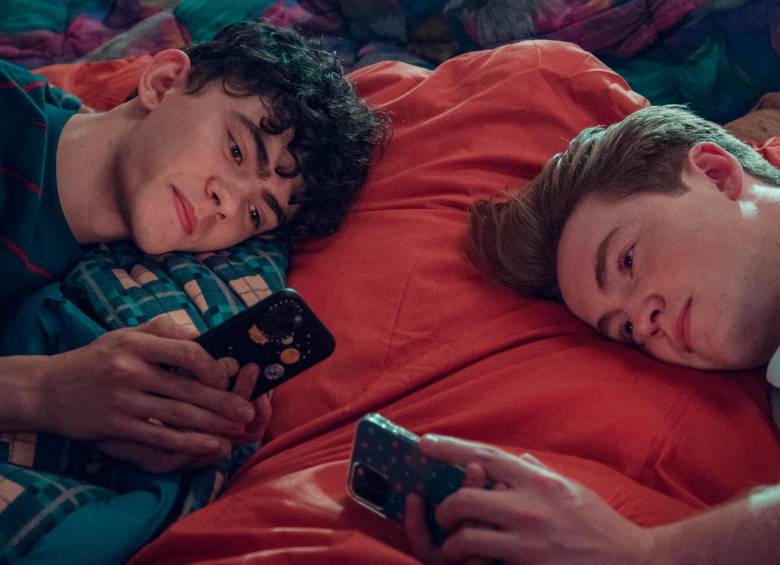 Charlie y Nick son interpretados por Joe Locke y Kit Connor. FOTO Cortesía Netflix / Samuel Dore