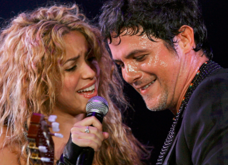 Shakira y Alejandro Sanz inmortalizaron hace casi 20 años “La Tortura”, el éxito que los acercó todavía más . Foto: EFE 