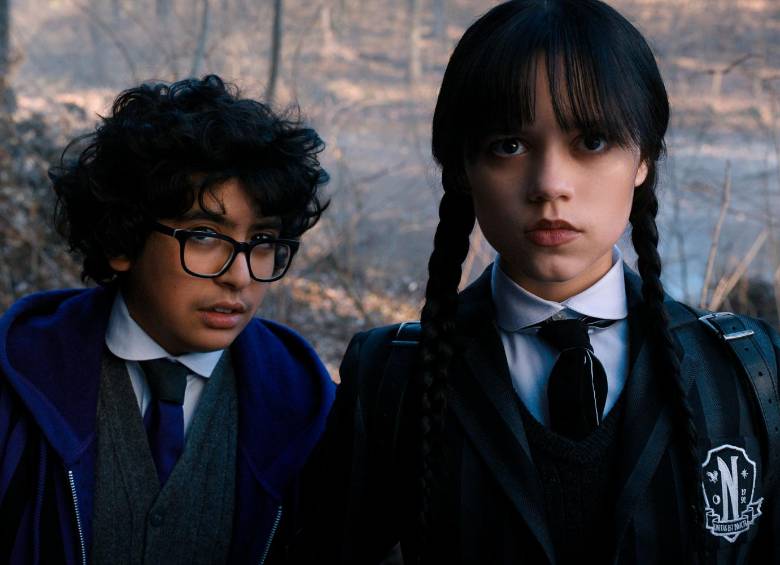 Imagen de la producción Merlina, que se estrena el 23 de noviembre de este años. FOTO Cortesía Netflix.