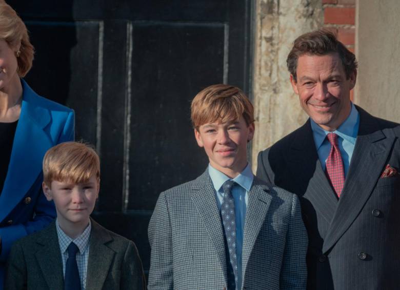 Así lucirán la princesa Diana, con sus hijos y el príncipe Carlos. FOTO Cortesía Netflix