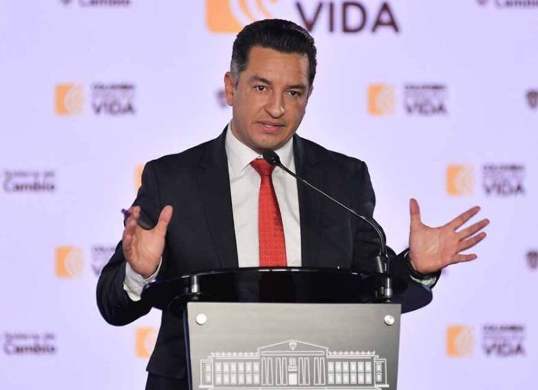 Andrés Idárraga, secretario de Transparencia de la Presidencia Foto: Presidencia