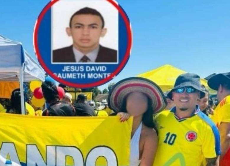 El hombre fue visto durante la previa al partido entre la Selección Colombia y la Selección Brasil por la Copa América en julio de este año. FOTO: Redes sociales