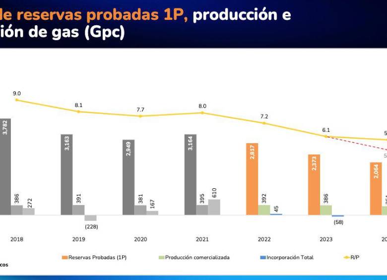 Reservas gas 2024.