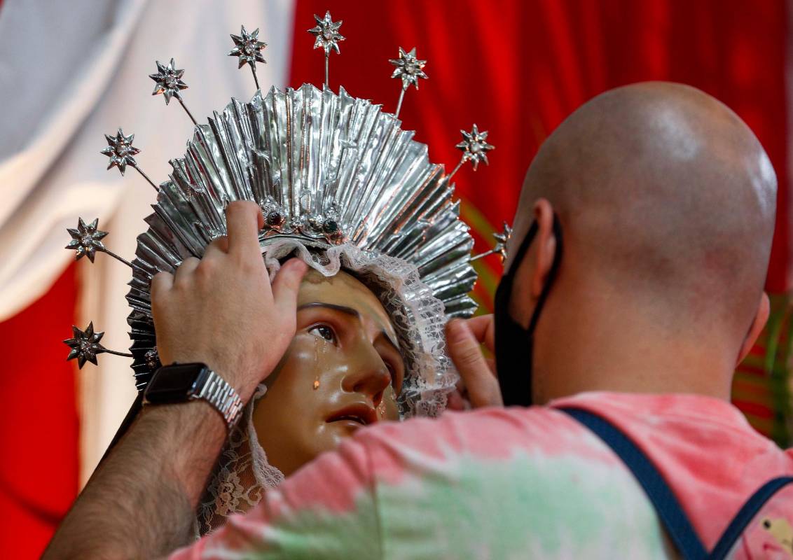 La fe y la esperanza son virtudes del cristianismo que la iglesia Católica aconseja fortalecer. La esperanza es la confianza de que algo bueno va a pasar. Foto: Manuel Saldarriaga Quintero.