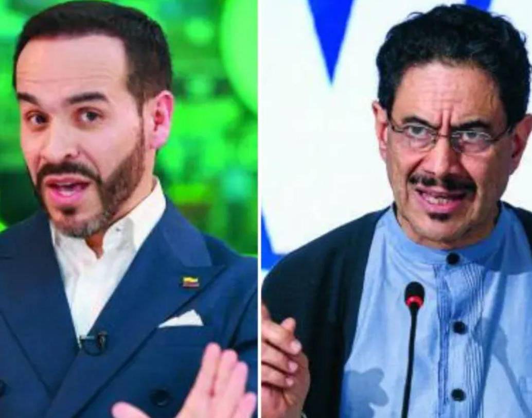 Abelardo De la Espriella e Iván Cepeda. Fotos: Manuel Saldarriaga y Colprensa