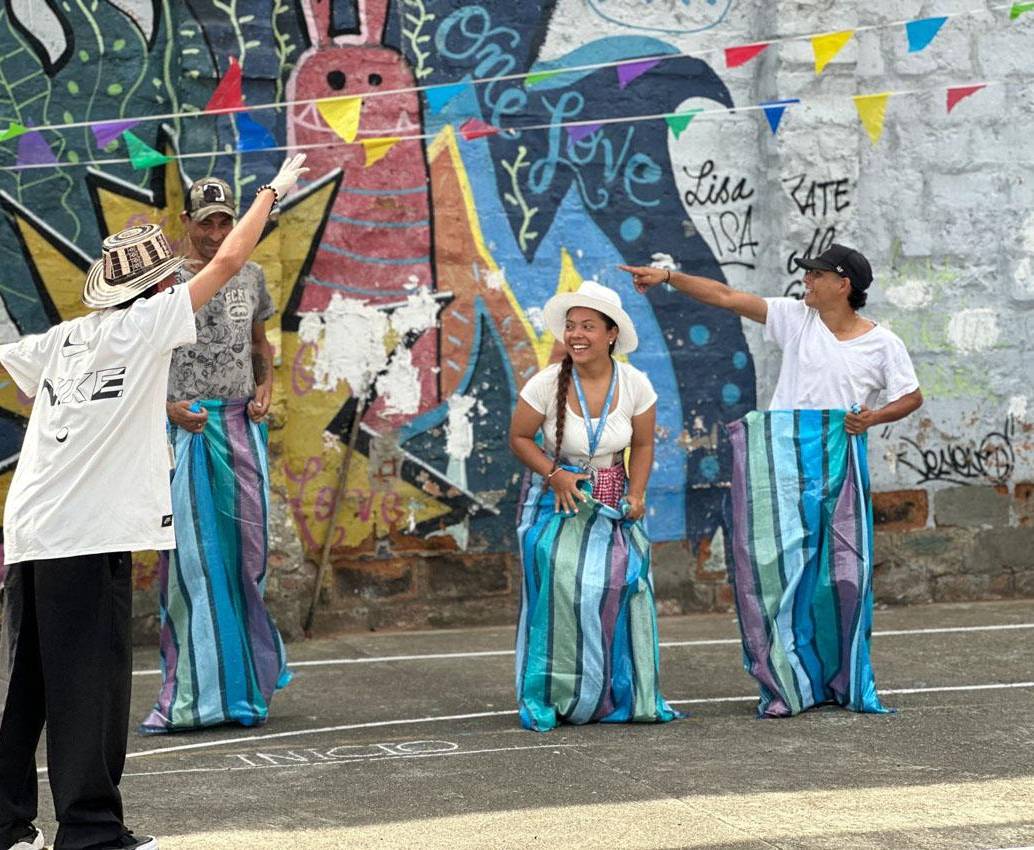 La Feria de las Flores llegó a más de 500 habitantes de calle en Medellín. FOTO: Cortesía Alcaldía de Medellín
