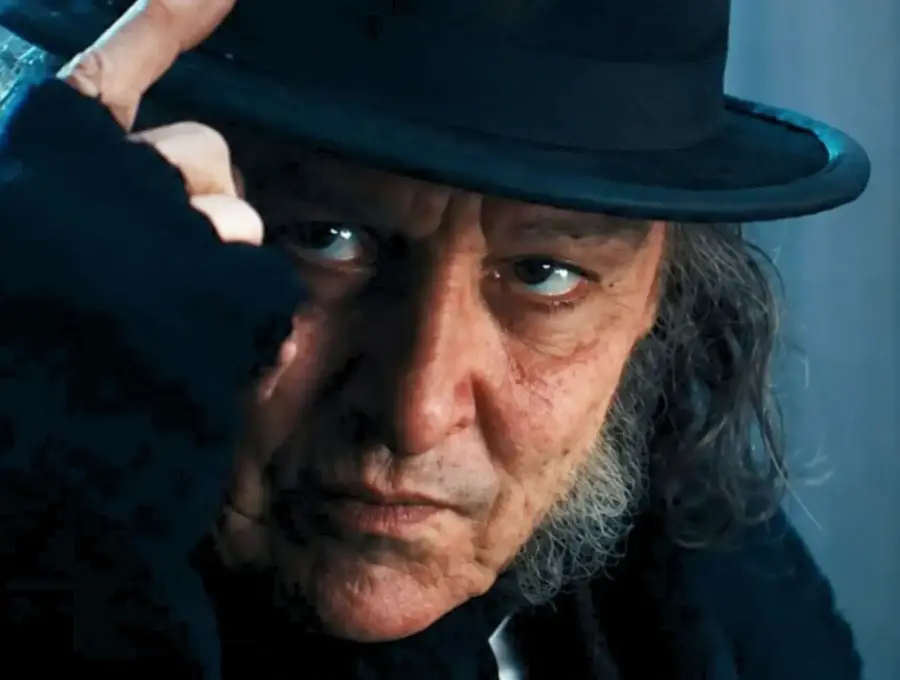 Así luce Johnny Depp en <i>Ebenezer</i>, su nueva película. FOTO: Paramount Pictures.