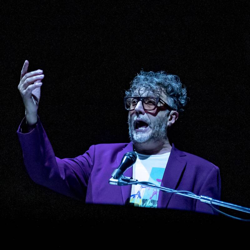 Fito Páez vino la última vez a Medellín en mayo de 2023. FOTO: Juan Antonio Sánchez