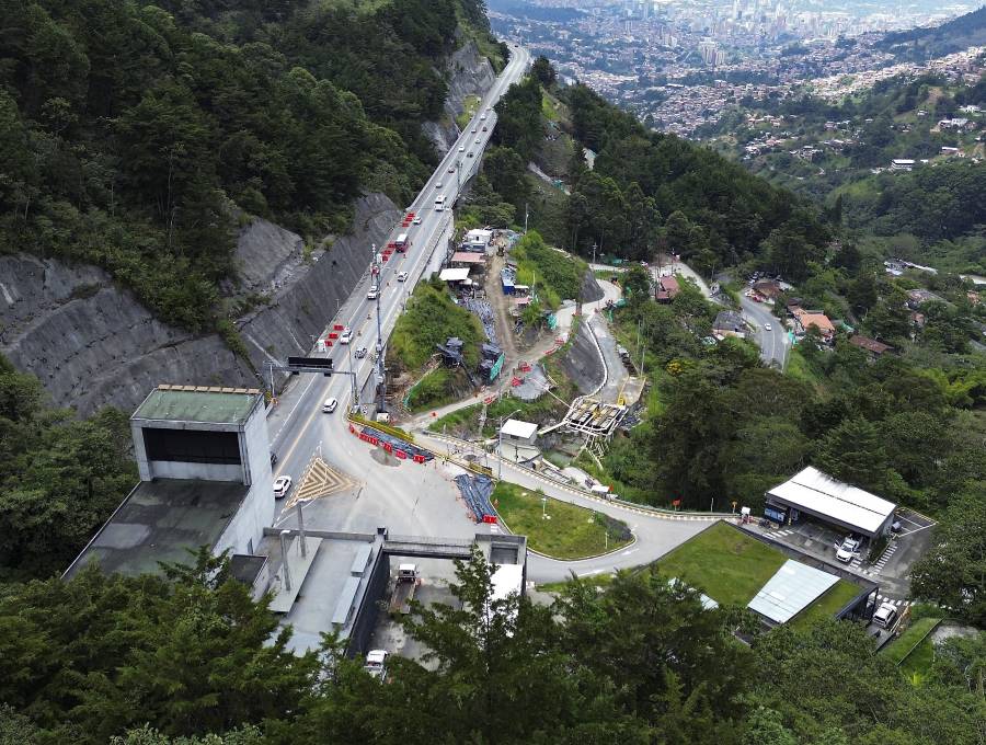 Imagen de referencia del Túnel de Oriente, que conecta al Aburrá con el oriente antioqueño. Foto: Manuel Saldarriaga Quintero.