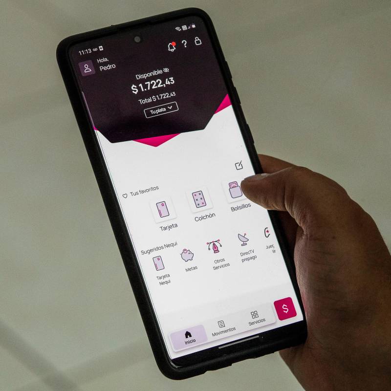 Nequi aseguró que el cambio a Compañía de Financiamiento no modificará la experiencia de uso de la aplicación ni los servicios disponibles para los usuarios. FOTO EL COLOMBIANO.
